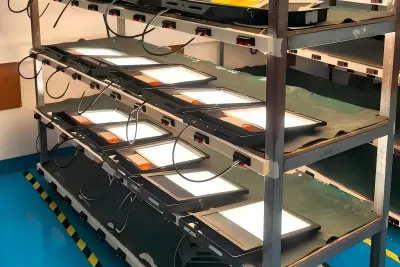20 uppsättningar av 300W utomhus LED strålkastare har skickats till Laos
